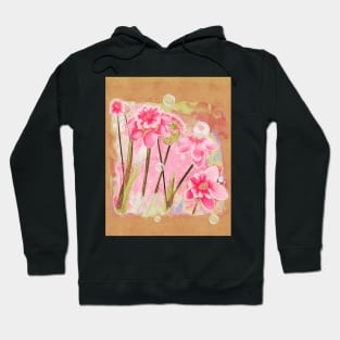 Flowers and Bubbles Hoodie